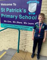 Primary 7 pupil Jack in Barcelona Cup Success