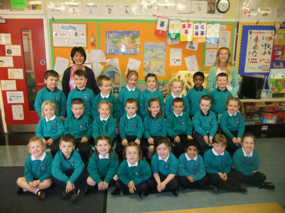 The new P1's are excited about staying for the full day and their first dinner/lunches! 