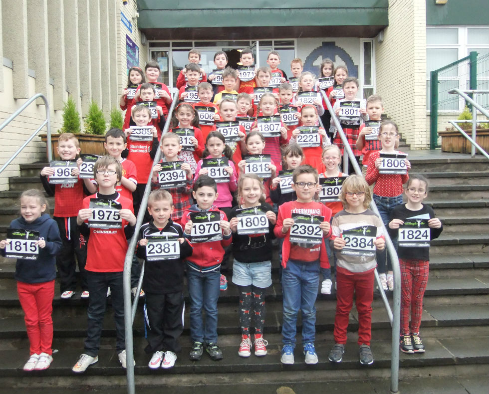 St Patrick\'s Road Racers Go Red