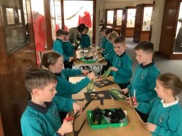 P4 visit Armagh County Museum