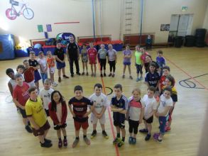 Primary 4,5 and 7 pupils enjoy Multi-Sports Coaching