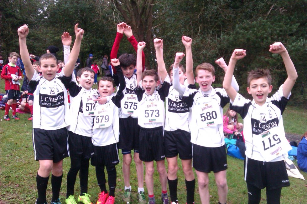 Cross Country Runners  at the Palace